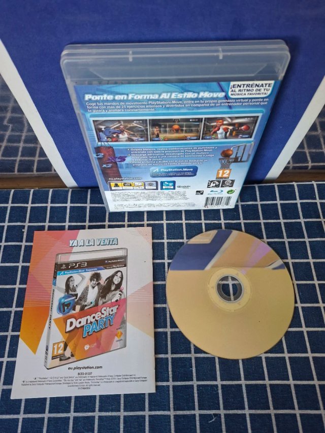 🇪🇸 PS3 MOVE FITNESS ORIGINAL COMPLETO