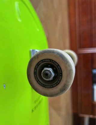 Skate completo verde neón