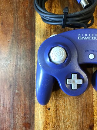 Controller Gamecube blu indigo