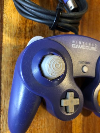 Controller Gamecube blu indigo
