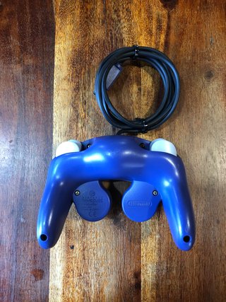 Controller Gamecube blu indigo