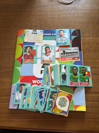 Cromos Mundial 2026 para cambiar