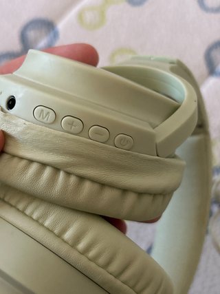Auriculares verdes