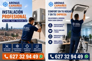 Instalación y reparación de aire acondicionado