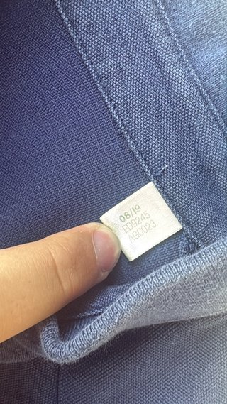 Polo Adidas SV Waren 09 Blu Navy XL