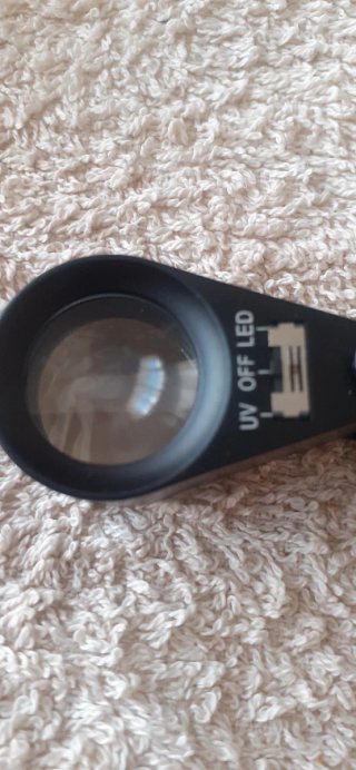 Lupa LED con funda y caja