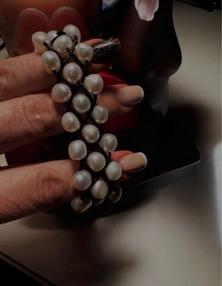 Pulsera Tous Perlas y Negro