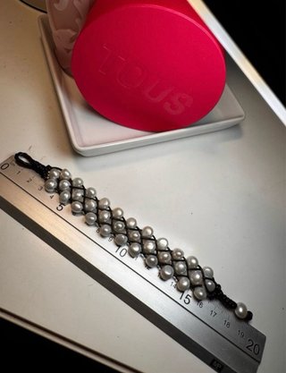 Pulsera Tous Perlas y Negro