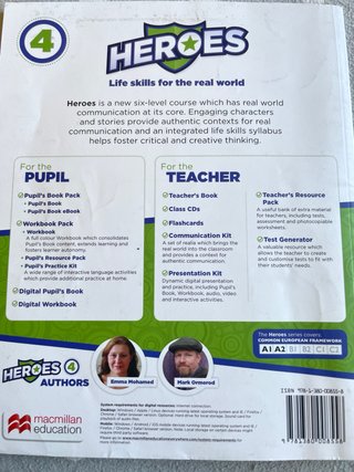 HEROES LEVEL 4 PUPIL'S BOOK PACK.
