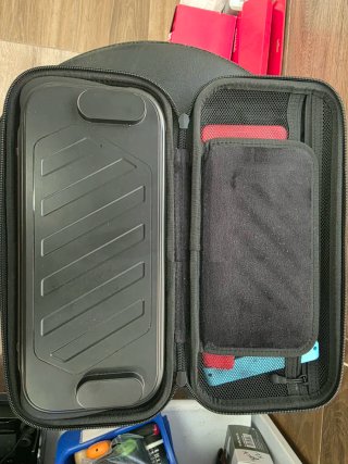 Carcasa jsaux nintendo switch 2 mas funda y grips