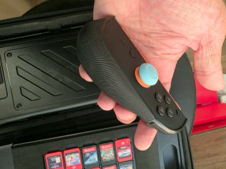Carcasa jsaux nintendo switch 2 mas funda y grips
