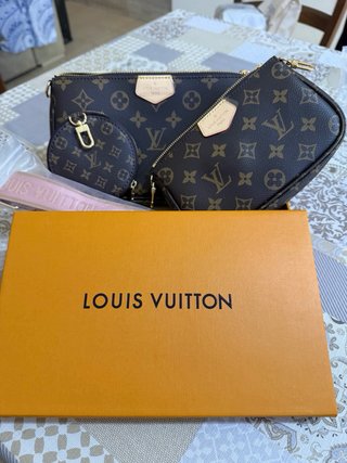 Borsa e borsellino Louis Vuitton rosa