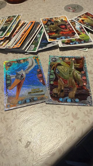 Cartas Lego Jurassic World Serie 2