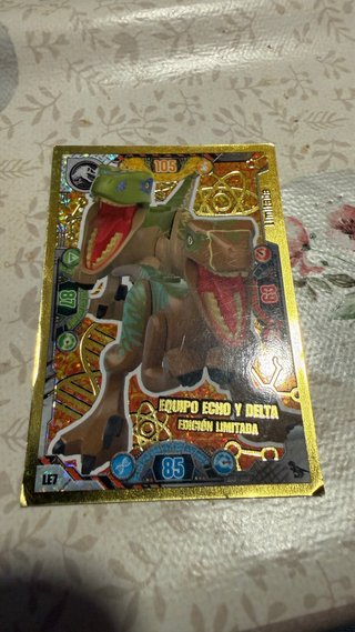 Cartas Lego Jurassic World Serie 2