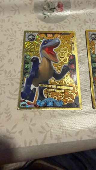 Cartas Lego Jurassic World Serie 2