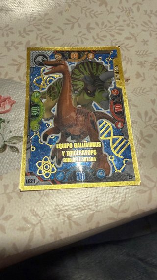 Cartas Lego Jurassic World Serie 2