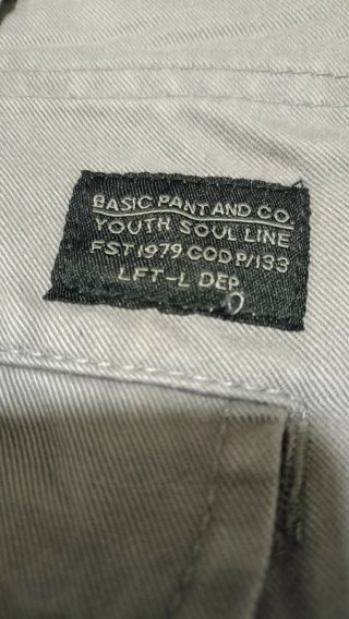 Pantalón gris caballero talla 40