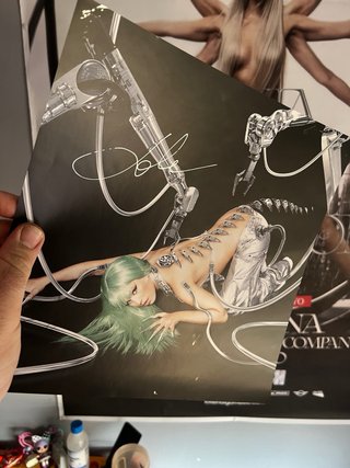 Lámina Oficial Lola Índigo El Dragón Firmada