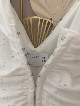 Vestido midi calado estilo ibicenco Asos