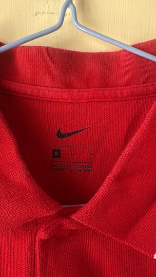 Polo Nike Vintage Rossa RCE Le Mans M