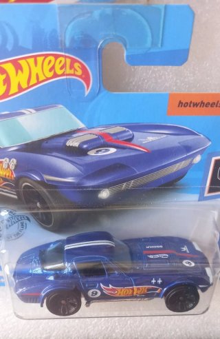 Hot Wheels Corvette Grand Sport Azul