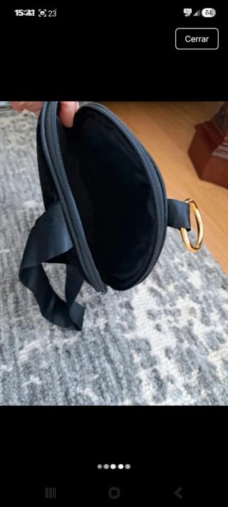 Bolso negro de fiesta