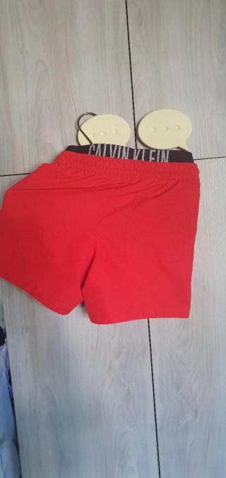 Costume da bagno Calvin Klein bambino rosso