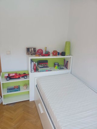 Cama nido IKEA Brimnes blanca