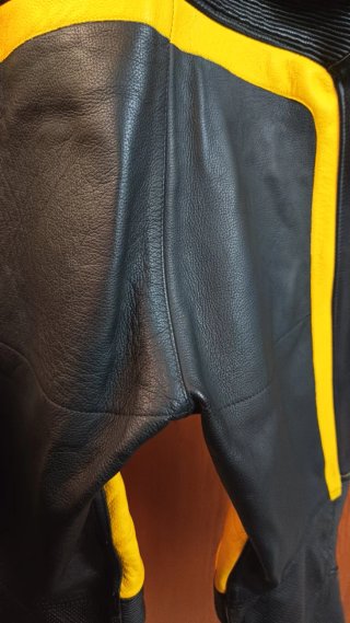 Mono Dainese Moto Mujer Negro/Amarillo T44