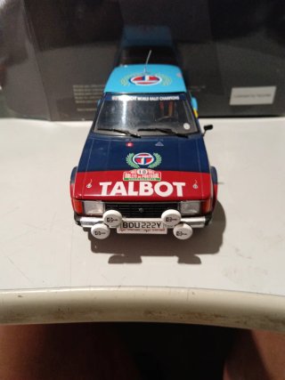 Maqueta 1:18 Talbot Zanini Rally Portugal