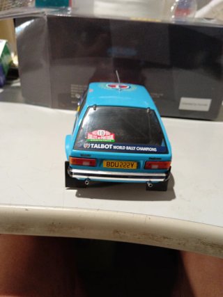 Maqueta 1:18 Talbot Zanini Rally Portugal