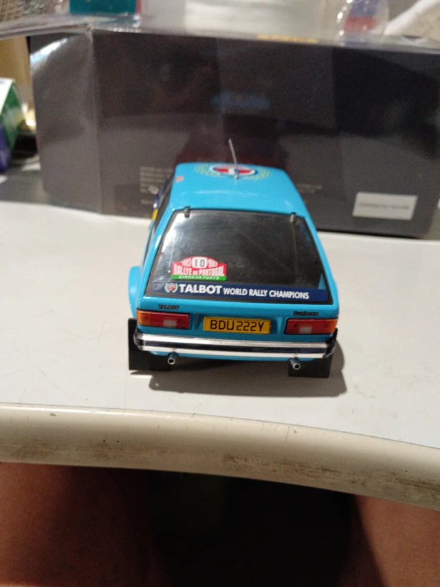 Maqueta 1:18 Talbot Zanini Rally Portugal