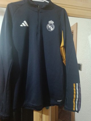 Sudadera Real Madrid Adidas Azul marino talla M