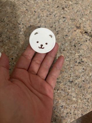 Tapas enchufes bebé diseño oso