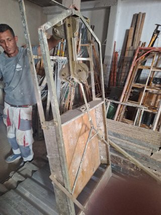 Andamio colgante 1 persona Tractel