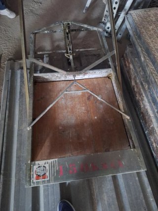 Andamio colgante 1 persona Tractel
