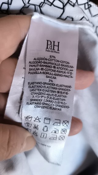 Pantalón Pedro del Hierro estampado corazones tall