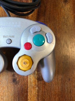 Controller Gamecube silver originale