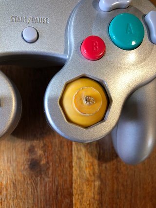 Controller Gamecube silver originale