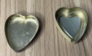 Scatolina Vintage Cuore Latta Liquirizia Groven