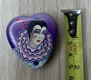 Scatolina Vintage Cuore Latta Liquirizia Groven