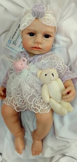 Bebé Reborn Silicona Completa 46 cm
