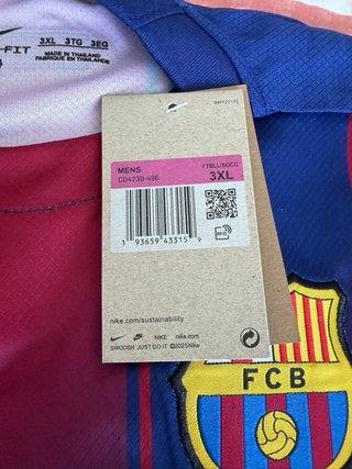 Camiseta FC Barcelona 25/26 Nike Talla L/XL
