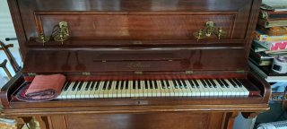 Piano de pared madera de roble, "Le Piazza" 15882