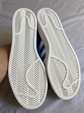 Zapatillas BAPE x Adidas Superstar Azul Talla 43