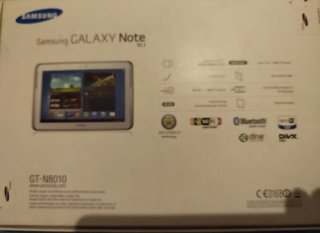 Samsung Note 10.1 Blanco - Sin Cargador