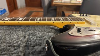 Fender Squier Jaguar classic vive 70s como nueva