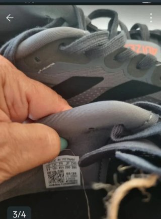 Zapatillas Adidas Adizero Gris Naranja