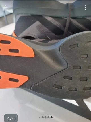 Zapatillas Adidas Adizero Gris Naranja