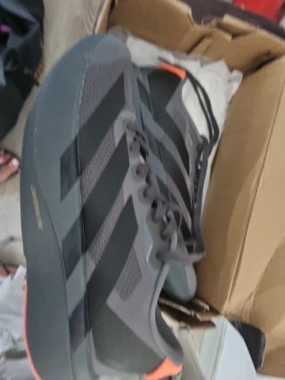 Zapatillas Adidas Adizero Gris Naranja